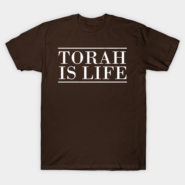 Hebrew Israelite Yahudah Tribe Judah Torah Is Life T-Shirt by tanambos